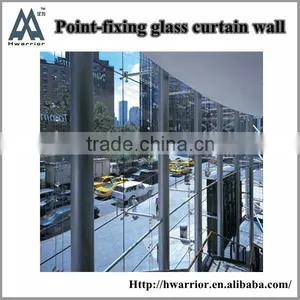 Point Supported Glass Curtain Wall With Professinal Design thumbnail-1