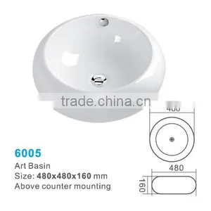 Chaozhou Above Round Counter Basin thumbnail-2