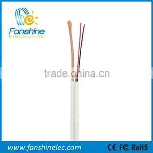 Fanshine High Quality 2C 250 Meter Backup Coaxial CCTV Camera Cable Braided thumbnail-1