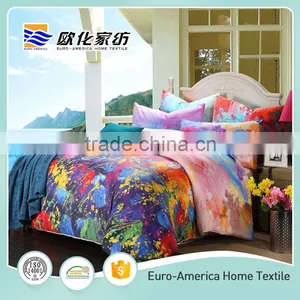 Wholesale 100% Cotton Fabric Animal Digital Print Bedspread Bed Set Duvet Covers thumbnail-1