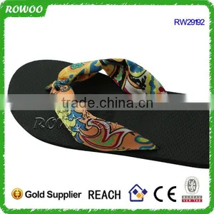Factory Price Silk Flip Flop New Model Women Sandals thumbnail-3