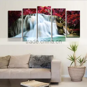 Beautiful Scenery Hanging Glass Wall Painting Most Popular thumbnail-1