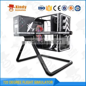 2016 Funny Product Portable Flight Driving Simulator Flight Simulator Cockpit 720 Degree Flight Simulator Supplier's Choice thumbnail-2