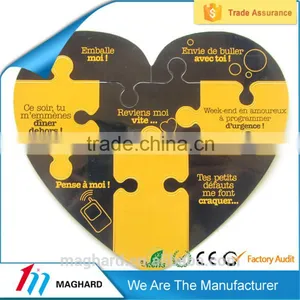 China Supplier Wholesale Custom Fridge Magnets Type Paper Puzzle Magnet thumbnail-6