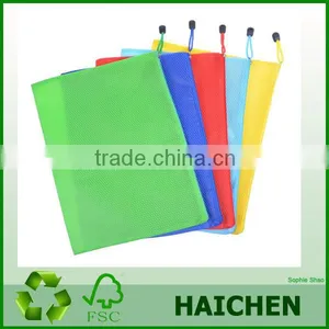 Cheap Colourful Vinyl Zipper File Bags thumbnail-1