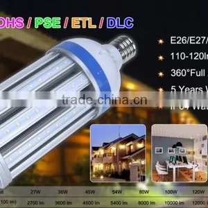 Led Lamp 360 Degree Led Corn Light and Corn Led Bulb E40 E27 E26 E39 DLC UL Corn Light thumbnail-4