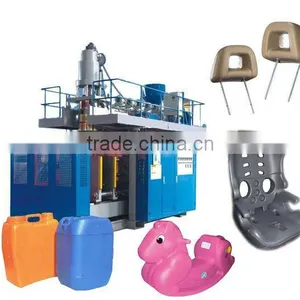 HDPE LDPE PE PP Plastic Extrusion Blow Mold Machine thumbnail-1