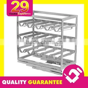29 Years Fabrication Service Supermarket & Store Floor Metal Display Rack Stand With 4 Adjustable Metal Shelves thumbnail-5