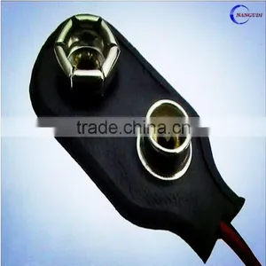 Eco-friendly in Line Soft Rubber 9volt Battery Holder thumbnail-1