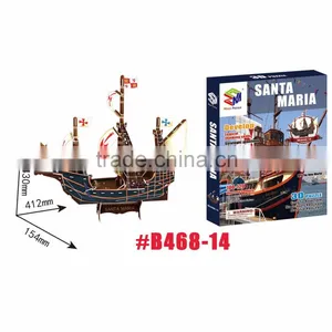 The Black Pearl 3d Jigsaw Puzzle Pirate Ship Gift thumbnail-3