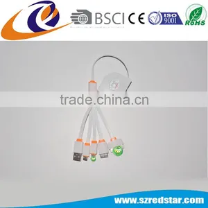 Factory Price Custom Logo 4 in 1 Multifunctional USB Charger Cable for Iphone6/iphone 6s/Samsung thumbnail-6