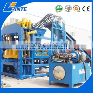 Wante Machinery QT4-15C Automatic Hydraulic Concrete Block Machine Price thumbnail-1