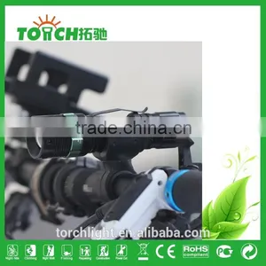 Self Defense Tactical Flashlight High Power Rechargeable Hunting Flash Light XPE Flashlight for Outdoor Camping 8002 thumbnail-3