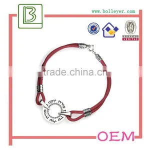 Leather Bangle Expandable Wire Bangle thumbnail-5