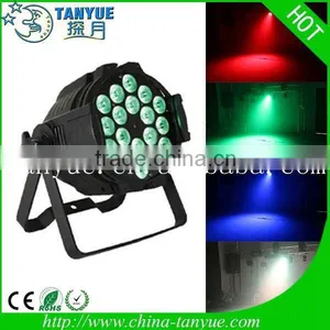 HOT Sell 18pcs 10w RGBW Led Par Light/ RGBW 4in1 Led Par Light Quality Choice thumbnail-1