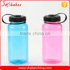1 Liter BPA Free Plastic Wide Mouth Sport Water Bottle Wholesale thumbnail-1