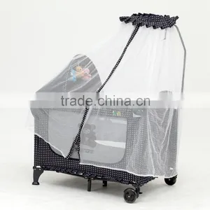 Baby Playing Bed,Baby Bed With Toy,Folding Baby Bed,Baby Playard thumbnail-1