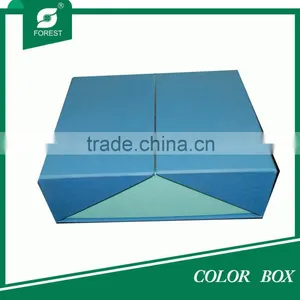 BEST PRICE RECYCLABLE CORRUGATED CUSTOM COLOR BOX thumbnail-1