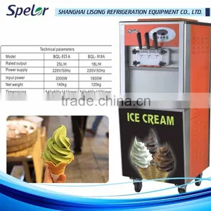 Totally-enclosed Type Compressor Ice Cream Machine thumbnail-2