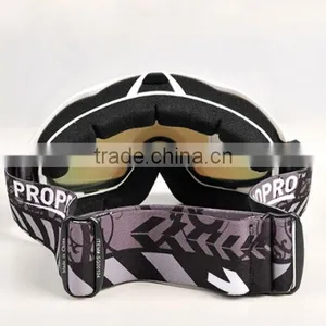 Winter Sports Fashional White Frame Snow Goggles For Adults thumbnail-3