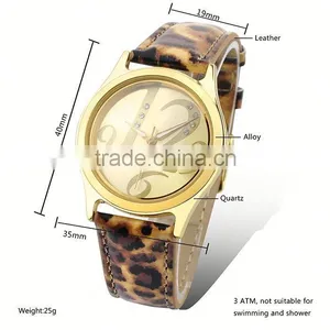Jewelry Set 2016 Women Brown Leather Shenzhen Watch Factory thumbnail-6