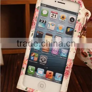 Fashionable Painting PU Leather Case With Sliding For Iphone 6 thumbnail-6