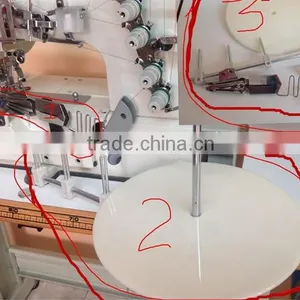Interlock Sewing Machine With Tape Binding for Rolled Edge for Blanket, Mattress ATR-500-02BB thumbnail-1