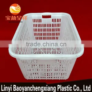 690x500x360mm Plastic Container Basket Box Crate Soft Shell Crab Farm for Transportation thumbnail-3