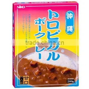 Emergency Food Okinawa Tropical Pork Curry Sauce (1serving, 200g) thumbnail-1