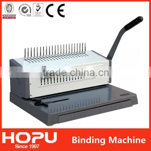 Supplier Office Hot Sale Binding Machine Manual Plastic Coil Binding Machine thumbnail-1