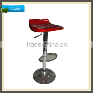 Modern Simple and Elegant Design the Most Poplar High Quality Plastic Bar Chair BC008 thumbnail-1