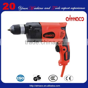 750W 10MM China Mini Electr Hand Drill Low Price QW60010 thumbnail-1