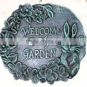Cast Iron Decorative Stepping Stone thumbnail-1