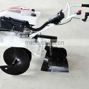 China Tennma Agricultural Tools and Uses Hand Electric Cultivator Mini Tiller Ridger Power Tiller Ridger Quality Choice thumbnail-4