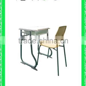 Kids Desk School Furniture School Desk and Chair Manufacturer HXZY063 thumbnail-1