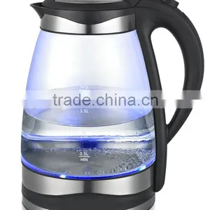 Electric Kettle, Glass Electric Kettle, Electric Glass Kettle,electric Kettle With Tray Set thumbnail-3