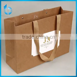 China Wholesale Fine Shopping Hand Bags for Girl's Wool Garments Factory Price Paper Bag in Hangzhou thumbnail-1