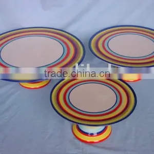 Ceramic Cake Stand, Cake Plate With Stand thumbnail-1