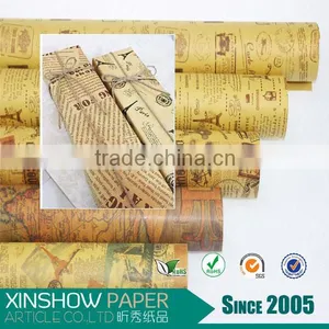 Newspaper Letters Leather Book Bouquet of Paper Kraft Generator thumbnail-1