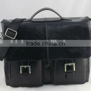 Fashion Custom Leather Briefcase,real Leather Bag for Business Man,men's Genuine Leather Briefcase Quality Choice thumbnail-2
