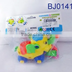 Plastic Zoo Animal Toy Funny Take Apart Pulling Cartoon Elepant Toy thumbnail-1