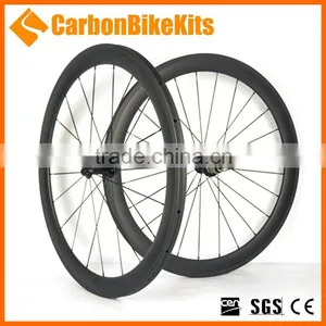 CarbonBikeKits PW50T Wide 50mm Tubular Pro Carbon Wheels thumbnail-1