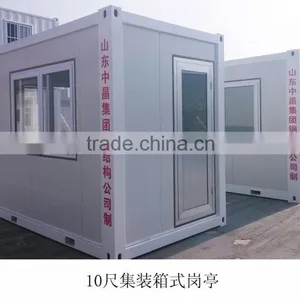 Garden Storage Tools House/factory Supply Cheapest Guard Security House/ Steel Structure Guard House thumbnail-4