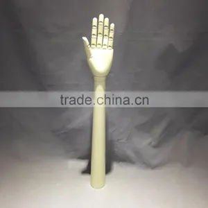 Light Hand Plastic Long Hand Female Wooden Hand Display Heavy Bottom Hand thumbnail-1