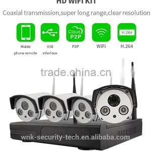 Vitevison Surveillance Camera System With 1.3mp 1mp Wifi Camera H.264 4ch Wireless NVR Kit thumbnail-2