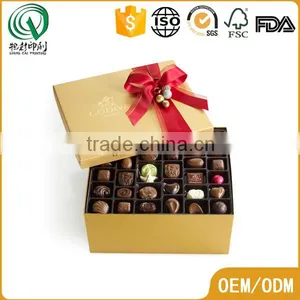 Print Personal Logo Small Chocolate Packaging Box Gift Packaging Box for Wedding Gift Packaging Supplier's Choice thumbnail-3