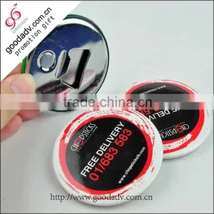 Full Color Printed Round Shape Tin Opener Promotion Gifts Tin Opener thumbnail-1