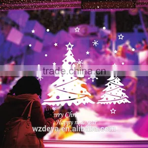 Christmas Tree Glass Vinyl Window Stickers thumbnail-2