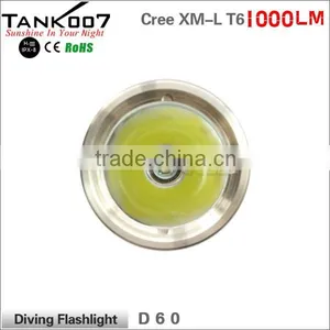 TANK007 200 Meters Diving Flashlights Dive Torch Power Sea Torch Light thumbnail-5