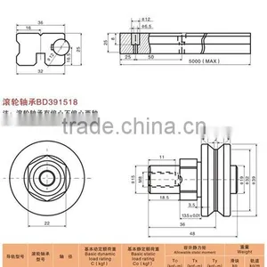 Elevator Guide Rail Economic Linear Guide TGD12 From China Supplier thumbnail-1
